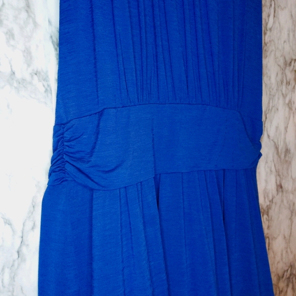Ricki's Blue Grecian Style Dress - Picture 2 of 5